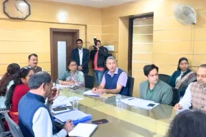 परिवहन मंत्री की वीसी से समीक्षा बैठक, कई मुद्दों पर हुई चर्चा