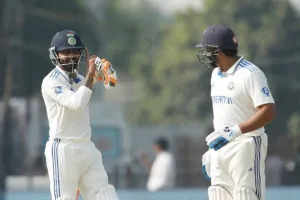 रोहित और जडेजा ने ठोंके शतक, भारत ने पहले दिन बनाए 326 रन