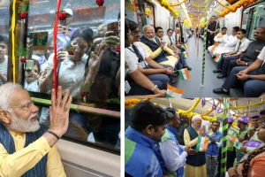 PM मोदी ने अंडरवाटर ट्रेन में की सवारी, 105 साल पुराना सपना हुआ पूरा