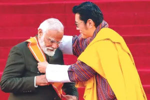 मोदी को भूटान का सर्वोच्च नागरिक सम्मान
