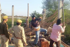 असर खबर का - वन्यजीव विभाग की ताबड़तोड़ कार्रवाई, जाल-नाव किए जब्त 