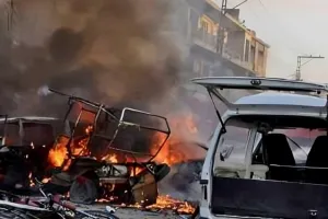 पाकिस्तान के एक बाजार में बम विस्फोट, 2 लोगों की मौत 