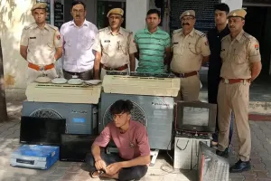 लालसोट पुलिस ने चोरी व नकबजनी के मुल्जिम को किया गिरफ्तार, चोरी का माल किया बरामद