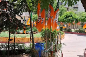 भाजपा में चुनाव के बाद छुट्टी का माहौल, कार्यालय में राजनीतिक हलचल ना के बराबर 