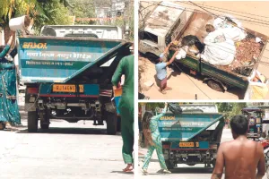 Nigam Greater : हूपरों पर नहीं चल रहे हेल्पर गीले-सूखे कचरे का नहीं हो रहा निस्तारण