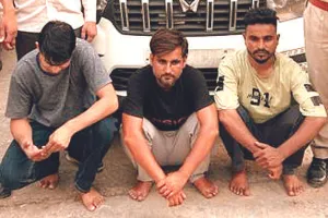 10 लाख रुपए नहीं देने पर युवक का अपहरण करने वाले तीन आरोपी गिरफ्तार, तीन फरार