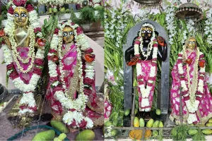 निर्जला एकादशी पर ठाकुर सीताराम जी को कराया जलविहार