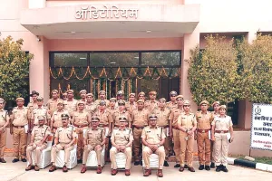 17 पुलिस अधिकारी व कार्मिक डीजीपी डिस्क-प्रशस्ति रोल और 148 सेवा चिह्नों से सम्मानित