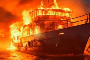 हैती में एक नाव में आग लगने से 40 प्रवासियों की मौत, अन्य घायल