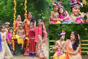 Heritage Kids Fashion Show: चाइल्ड मॉडल्स का हुआ जन्माष्टमी शूट, नटखट अदाओं से गोपियों संग मनाई रासलीला