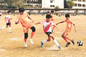 आर लीग यूथ अंडर-13 फुटबॉल प्रतियोगिता : ब्रदर्स यूनाइटेड ने जयपुर फुटसाल को रौंदा