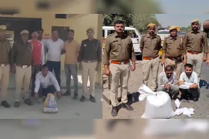 मादक पदार्थों की तस्करी के विरुद्ध बड़ी कार्रवाई : 5 किलो अफीम के साथ एक आरोपी गिरफ्तार, कार जब्त