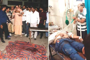 तेज रफ्तार का कहर: नाहरगढ़ थाने के पास लग्जरी कार ने मचाई तबाही, तीन की मौत