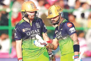 जयपुर में रॉयल्स पर भारी पड़े रॉयल चैलेंजर्स, घरेलू मैदान पर पहले ही मुकाबले में हारी मेजबान राजस्थान रॉयल्स