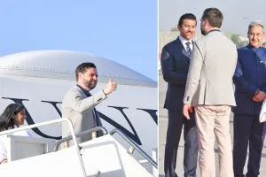 उपराष्ट्रपति जेडी वेंस अमेरिका लौटे : राज्यवर्धन सिंह राठौड़ और सुधांशु पंत ने किया विदा, तेज गर्मी और पहलगाम में आतंकी हमले के कारण रद्द किया आगे का प्रोग्राम