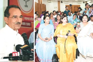 प्रबुद्धजनों और महिला मोर्चा पदाधिकारियों की बैठक, मदन राठौड़ ने कहा- एक राष्ट्र-एक चुनाव लोकतंत्र में नई व्यवस्था नहीं 