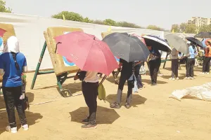 वूमेन नेशनल रैंकिंग तीरंदाजी : तेज गर्मी में 400 से ज्यादा महिला तीरंदाजों ने साधे निशाने, खुशबू, शिवानी और खुशी रैंकिंग राउण्ड में टॉप-3 में 