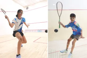 नार्दन स्लैम 2025 स्क्वैश चैंपियनशिप, सानवी और ईशा श्रीवास्तव ने किए उलटफेर