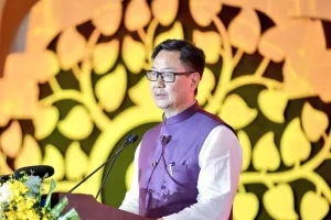 बुद्ध की शाश्वत शिक्षाएं वैश्विक चुनौतियों के लिए गहन अंतर्दृष्टि और समाधान प्रदान करती हैं : रिजिजू