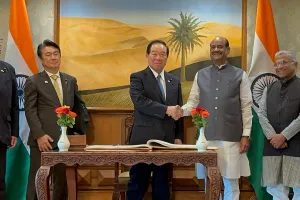 ओम बिरला से जापानी शिष्टमंडल की मुलाकात, नुकागा फुकुशिरो ने की आतंकवादी हमले की निंदा 