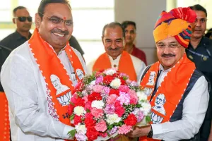 जेपी नड्डा जयपुर पहुंचे, मुख्यमंत्री ने किया एयरपोर्ट पर स्वागत 