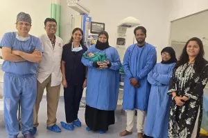 तीन दिन के नवजात के दिल में लगाया स्टेंट, महात्मा गांधी अस्पताल के विशेषज्ञों ने दिया नवजात को नया जीवन