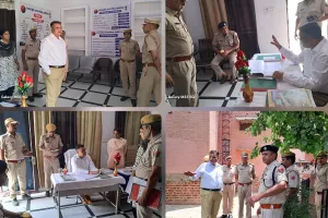 कम्युनिटी पुलिसिंग एसपी चौधरी ने हनुमानगढ़-पाली जिले के 2 थानों में किया सामुदायिक पुलिसिंग योजनाओं का औचक निरीक्षण