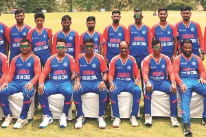 दिव्यांग क्रिकेट सीरीज में भारत ने श्रीलंका को 5-0 से दी शिकस्त