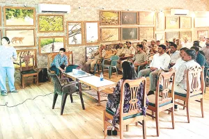 वन्यजीव गणना को लेकर झालाना में हुई ट्रेनिंग : झालाना और आमागढ़ लेपर्ड रिजर्व में 4 दिन बंद रहेगी सुबह की सफारी