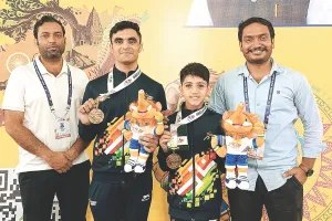 खेलो इंडिया यूथ गेम्स : डिस्क थ्रो में हंसराज को गोल्ड, विशाल को सिल्वर