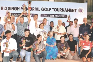 आरडी सिंह मेमोरियल गोल्फ टूर्नामेंट, मनोविराज बने ग्रॉस विनर