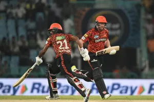 आईपीएल : लखनऊ हार के साथ प्लेऑफ की दौड़ से बाहर हुई, सनराइजर्स हैदराबाद ने मुकाबला 6 विकेट से जीता