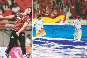 आईपीएल : दिल्ली कैपिटल्स के खिलाफ मैच बारिश के कारण रद्द हुआ, हैदराबाद टीम प्लेऑफ की दौड़ से हुई बाहर 