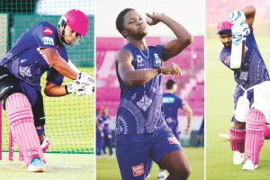 आईपीएल : कड़ी सुरक्षा के बीच राजस्थान रॉयल्स ने किया अभ्यास, जोफ्रा आर्चर और बांड पर संशय, हसारंगा-हेत्मायर आज आएंगे