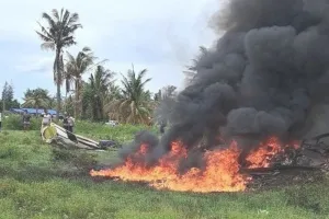 थाईलैंड में पुलिस का हेलीकॉप्टर क्रैश : प्रशिक्षण मिशन पर था हेलीकॉप्टर, हादसे में 3 लोगों की मौत