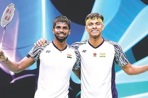 सिंगापुर बैडमिंटन ओपन-2025, भारतीय युगल ने वर्ल्ड नम्बर वन जोड़ी को पराजित किया