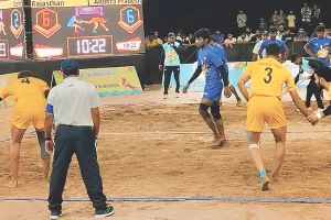 खेलो इंडिया बीच गेम्स : फुटबॉल में हार के बाद कबड्डी टीम ने जगाई स्वर्ण पदक की उम्मीद