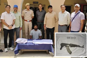 एंटी गैंगस्टर टास्क फोर्स की बड़ी कार्रवाई : एक लाख का इनामी अपराधी गिरफ्तार, पपला गुर्जर को हिरासत से भगाने में था वांछित 