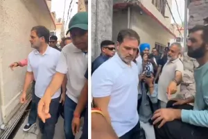 राहुल गांधी ने गोलाबारी में जान गंवाने वाले लोगों के परिवारों से की मुलाकात : उनके घरों की बर्बादी अत्यंत पीड़ादायक, कहा- राष्ट्रीय स्तर पर उठाऊंगा न्याय देने की मांग 