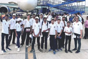 सरकारी स्कूल के 241 बच्चों ने पहली हवाई यात्रा की : प्रधानमंत्री संग्रहालय, राष्ट्रपति भवन, संसद भवन, इंडिया गेट जैसे राष्ट्रीय स्थलों का किया दौरा