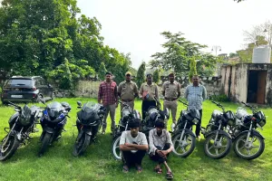 जयपुर में लग्जरी लाइफ के लिए करते थे बाइक चोरी, दो शातिर गिरफ्तार