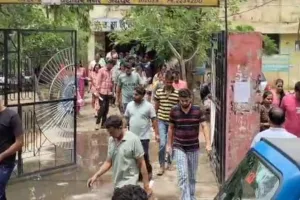 प्राध्यापक एवं कोच भर्ती परीक्षा : जयपुर में उत्साह का माहौल, पहली पारी सम्पन्न