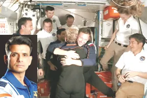 आईएसएस से जुड़ा एक्सिओम-4 मिशन : अंतरिक्ष में जय-जय हिंदुस्तान, रच गया इतिहास; आईएसएस में पहुंचने वाले पहले भारतीय बने शुभांशु