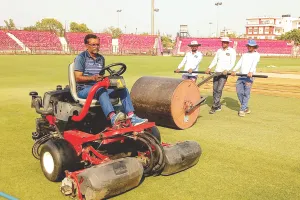 आरसीए और परिषद के अहम की लड़ाई अब ग्राउण्ड पर बन आई : खेल परिषद ने मांगा शुल्क, बिहाणी ने एसएमएस स्टेडियम से हटाया ग्राउण्ड स्टाफ, उपकरणों पर ताला लगाया