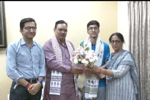 मुख्यमंत्री ने NEET-2025 टॉपर महेश कुमार को दी बधाई, कहा- इस सफलता ने पूरे राजस्थान को गौरवान्वित किया 