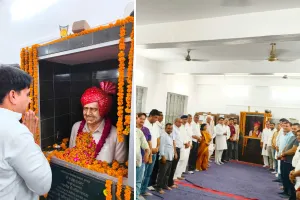 पायलट की 25वीं पुण्यतिथि पर पुष्पांजलि कार्यक्रम, विद्याधर नगर में अर्पित की श्रद्धांजलि