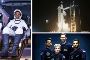 एक्सिओम-4 मिशन : इंटरनेशनल स्पेस स्टेशन के लिए रवाना हुए शुभांशु