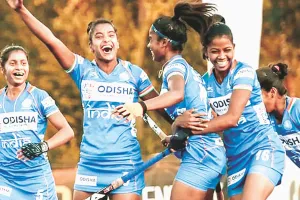 भारतीय जूनियर महिला हॉकी टीम ने बेल्जियम को 3-2 से हराया