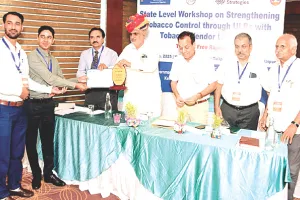 युवा पीढ़ी को तंबाकू से दूर रखने के लिए सामूहिक प्रयास जरूरी : झाबर सिंह खर्रा