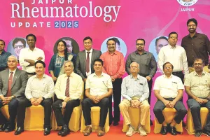 जयपुर रूमेटोलॉजी 2025 का आयोजन : पुरुषों में तेजी से बढ़ रहा कमर का गठिया 